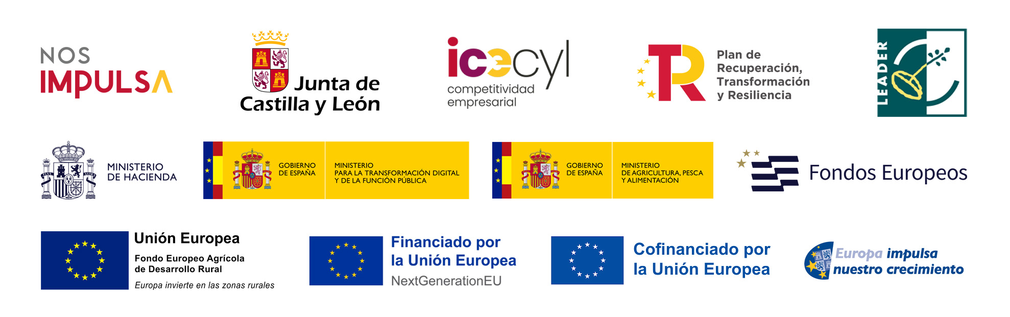 Entidades y programas de financiación